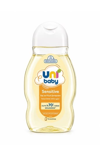 Uni Baby Sensitive Saç ve Vücut Şampuanı 200 Ml
