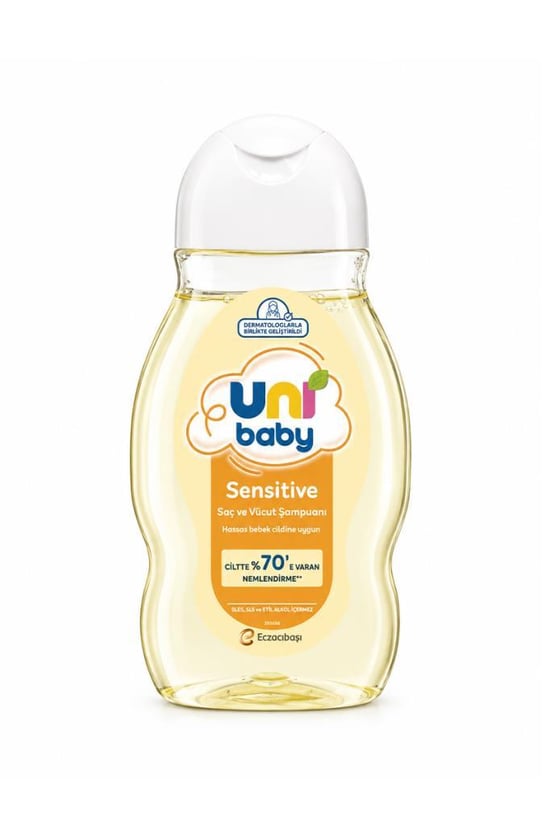 Uni Baby Sensitive Saç ve Vücut Şampuanı 200 Ml