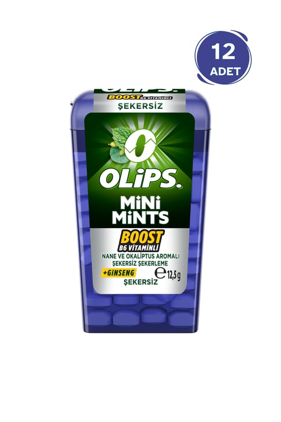 Olips Mini Mints Nane Ginseng 12.5 G - 12 Adet