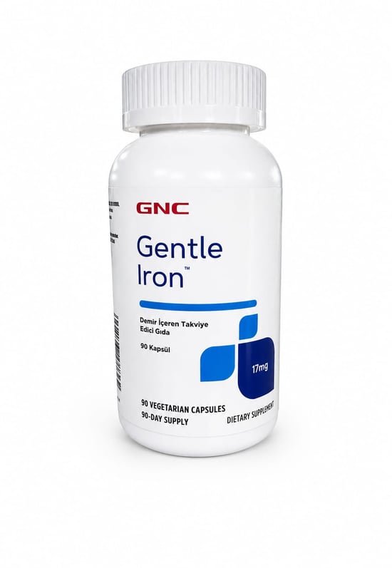 Gnc Gentle Iron 90 Bitkisel Tablet