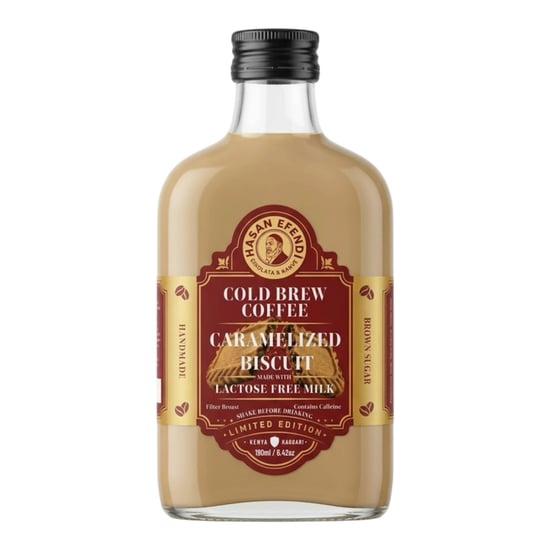 Hasan Efendi Cold Brew Caramelized Biscuit Coffee 190 Ml