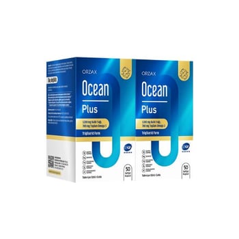 Ocean Plus 1200 Mg Balık Yağı 50 + 50 Softjel Kapsül