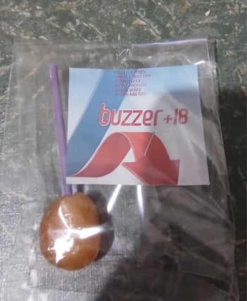 Buzzer +18 Kadınlara Özel Meyveli Lolipop 120li