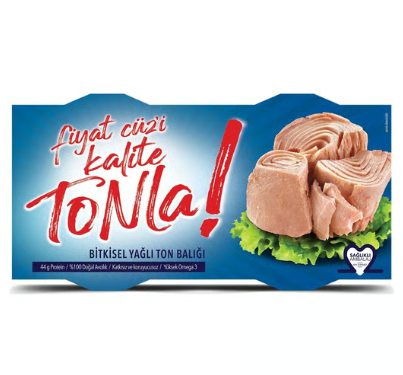 Tonla Ayçiçek Yağlı 2x140gr