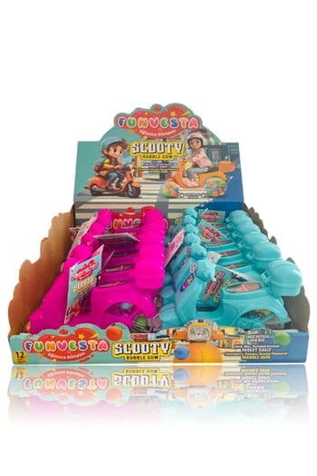 Funvesta Scooty Sakızlı Oyuncaklı Sakız