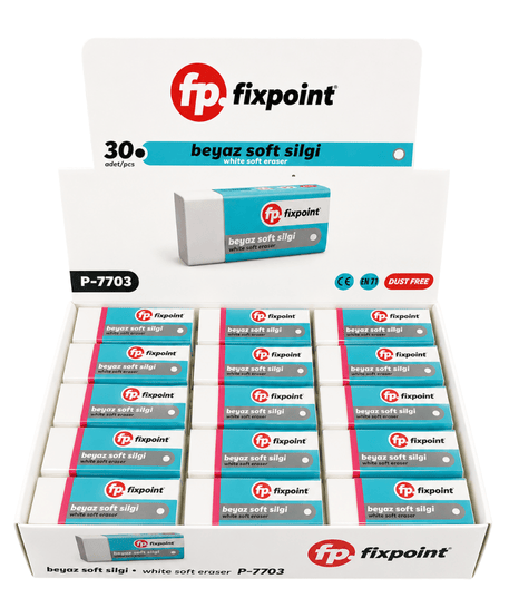 Fixpoint Beyaz Soft Silgi