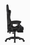 Fashcolle Dynamic Air Kumaş Black Masajlı Oyuncu Koltuğu
