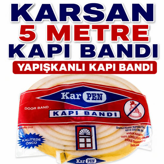 Karsan 5 Metre Kapı Bandı-yapışkanlı Kapı Bandı