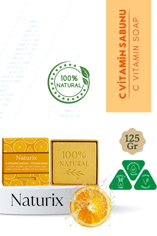 Naturix C Vitamin Sabunu 125 Gr
