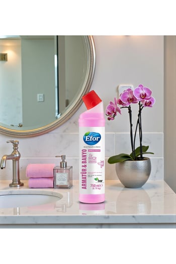 Efor Armatür Temizleyici 750 Ml | Kireç & Pas Giderici | Parlaklık ve Hijyen