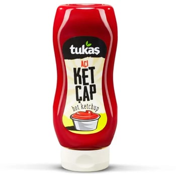 Tukaş Ketçap 600gr Acı