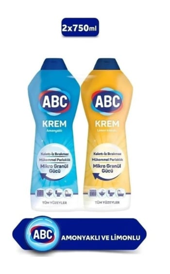Abc Krem Amonyak 750+750ml Lımon