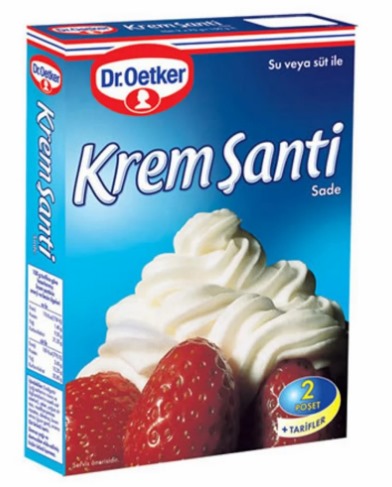 Dr.oetker Krem Şanti̇ Sade 144 Gr