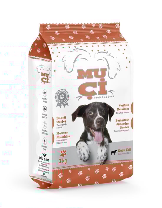 Muçi Kuru Köpek Maması Kuzu Etli 3 Kg
