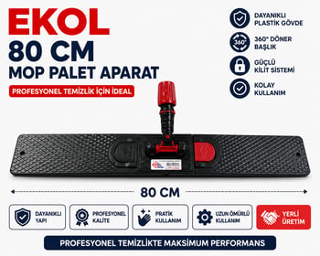 Ekol 80 Cm Palet Aparat-mop Palet Aparat