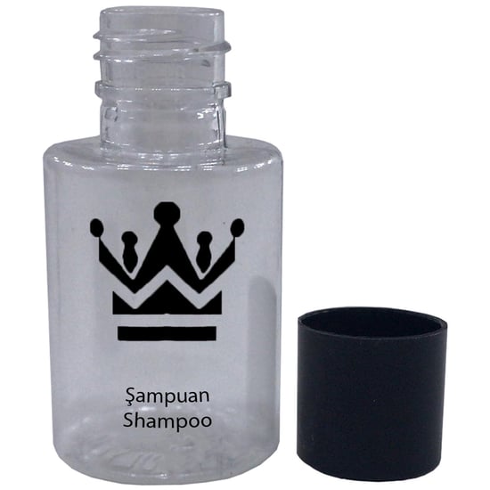 Private 500 Adet Boş Şişe Baskılı Otel Tipi Şampuan Yazılı 30 Ml Silindir Şişe Tek Kullanımlık Kullan At