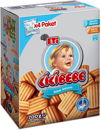 Eti Cicibebe 700 Gr Bebe Bisküvisi