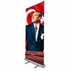 Atatürk Poster Baskılı Roll Up Banner 100x200cm No:1