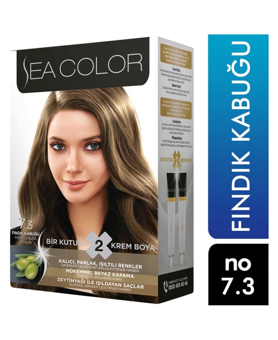 Sea Color Saç Boyası 7.3 Fındık Kabuğu