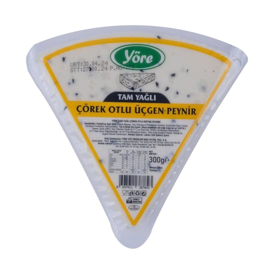 Yöre Tam Yağlı Çörek Otlu Üçgen Peynir 300 gr