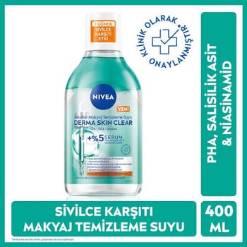 Nfc Makyaj Tem.suyu Mıcellaır Derma Skın Clear Serumlu 400ml
