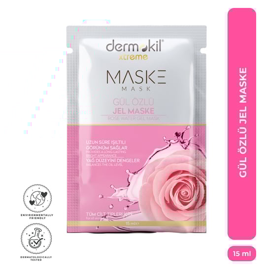 Dermokil Aydınlatıcı Gül Özlü Jel Maske 15 ml