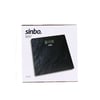 Sinbo Sbs-4452 ( Dijital & Pilli ) Banyo Baskül Terazi Tartı ( Lcd Ekran & Sıcaklık Gösterge )( 180kg/50gr )( 28x28cm )