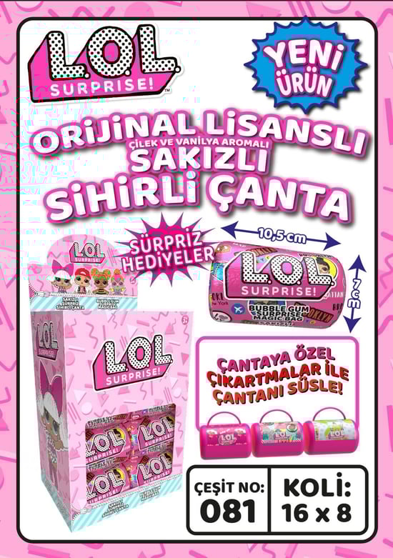 Lol Surprıse Sakızlı Sihirli Çanta