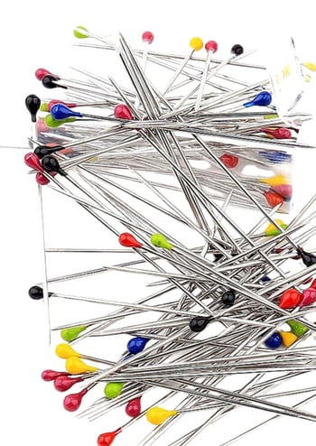 Minelli İğne Kutulu Renkli Başlı 100'lü