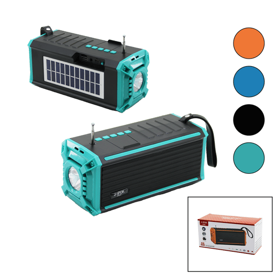 J-ipok P-520 Hasuba Hs-293 ( Fenerli ) (solar Panelli & Usb Şarjlı)( Bluetooth ) Fm Radyo (mp3 Usb & Tf Player) 8w