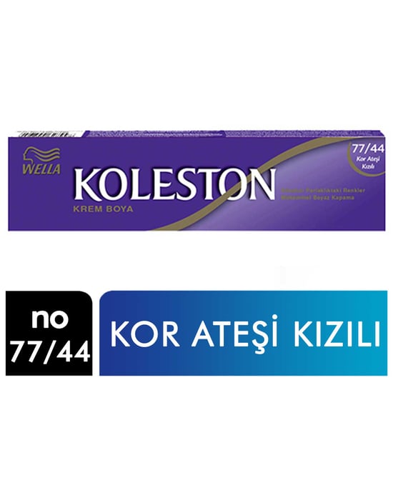 Koleston Saç Boyası Tüp No 77/44 Kor Ateşi Kızılı