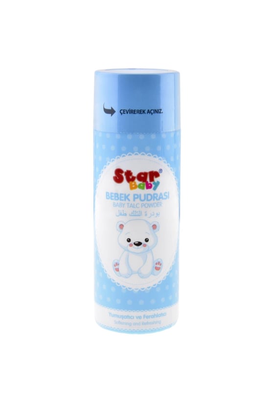 Star Bebek Pudrası Mavi 100 Gr