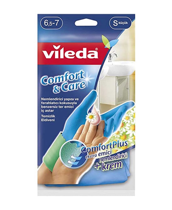 Vileda Comfort & Care Temizlik Eldiveni Küçük