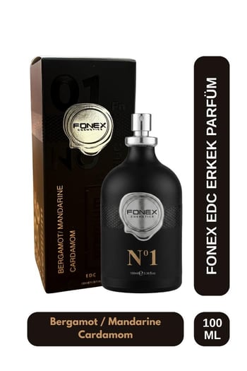 Fonex No:1 Edc Erkek Parfüm 100 Ml Bergamot & Mandarine Cardamom