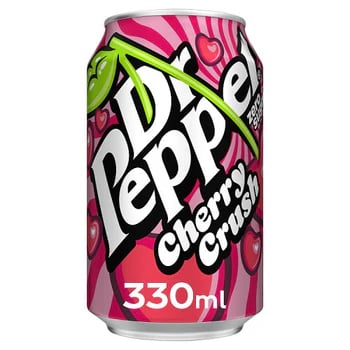 Dr Pepper Cherry Crush Zero Sugar Can 330 Ml