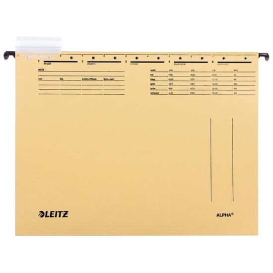 Leitz 1915 Alpha Telsiz Askılıdosya Kraft
