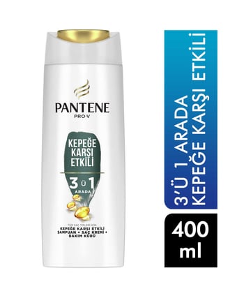 Pantene Şampuan 400 Ml 3 İn 1 Kepeğe Karşı Etkili