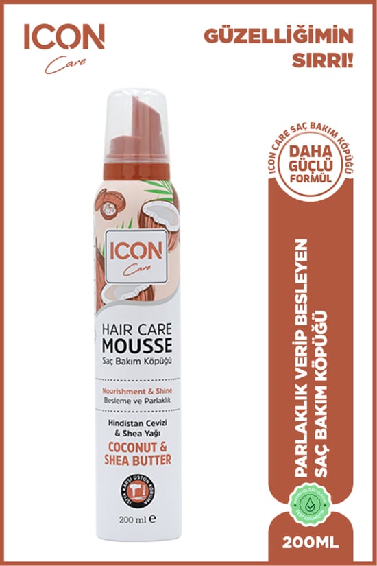 Saç Bakım Köpüğü 200 Ml Coconut & Shea Butter-