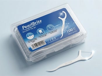 Pearl Brite Kürdanlı Diş İpi 100'lü Dikdörtgen Kutu