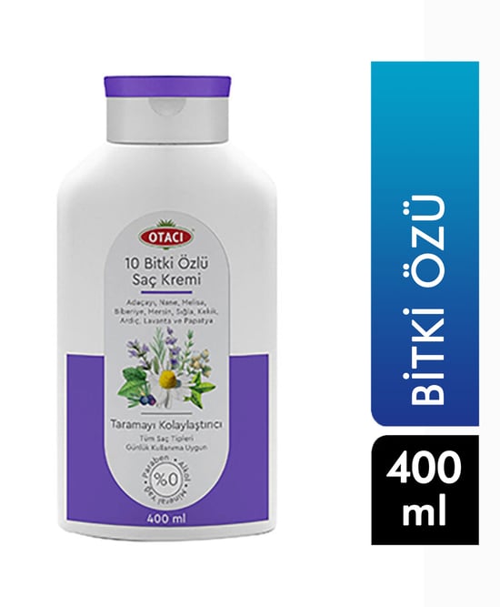 Otacı Onarıcı ve Besleyici Bitki Özlü Saç Kremi 400 Ml
