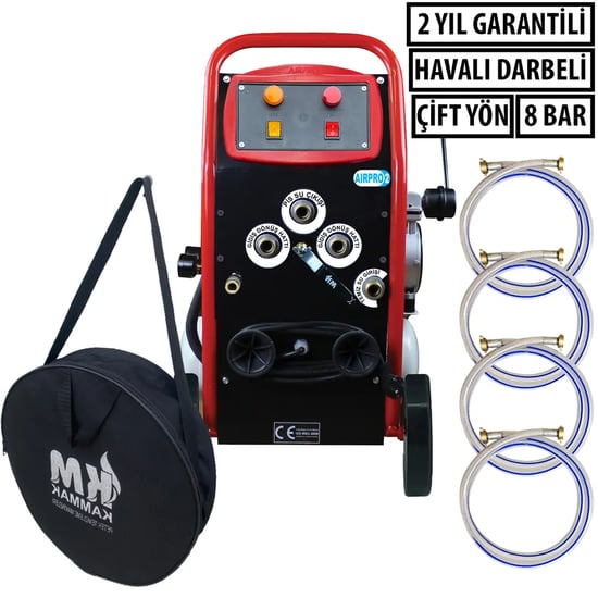 Kammak Airpro-2 Çift Yönlü Kompresörlü Petek Temizleme Makinesi