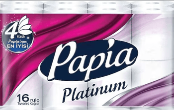 Papia Tuvalet Kağıdı 16'lı Platinum 4 Kat