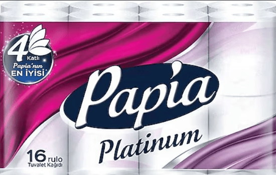 Papia Tuvalet Kağıdı 16'lı Platinum 4 Kat