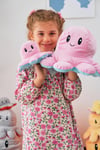 Pufu Toys Sevimli Yüz Değiştiren Ahtapot