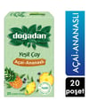 Doğadan Yeşil Çay Açai-ananaslı 20'li Süzme Poşet X 12'li Koli
