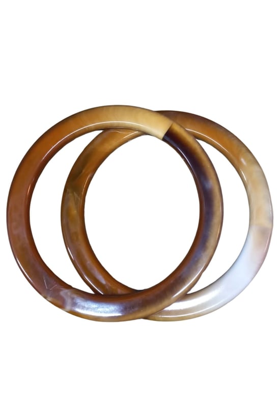 Çanta Sapı Yuvarlak Kahverengi 10 Cm