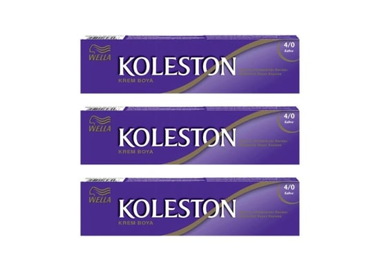 Koleston Tüp Boya 50 Ml - 4.0 Kahve 3 Adet