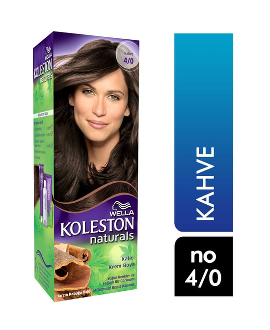 Koleston Naturals Saç Boyası No 4/0 Kahve