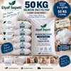 Elyaf Sepeti 50 Kg Silikon İnci Elyaf – 5 Adet 10 Kg Paket, 1 Çuval Toptan Dolgu Elyafı