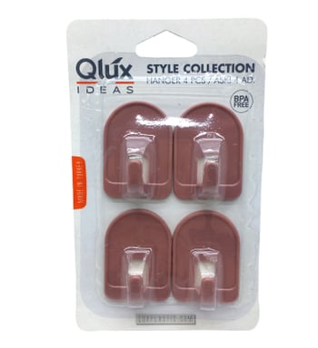 Qlux L-00136 ( 4pcs ) ( Kubbeli ) Yapışkan Askı